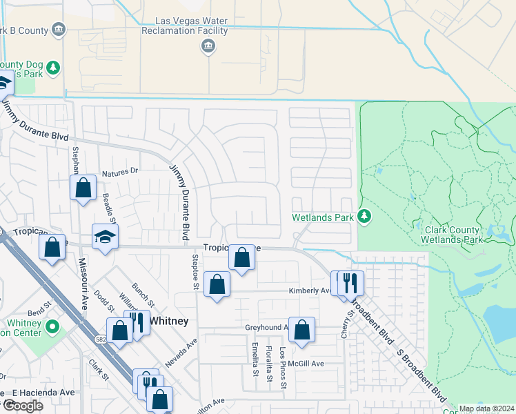 map of restaurants, bars, coffee shops, grocery stores, and more near 4798 Diza Court in Las Vegas