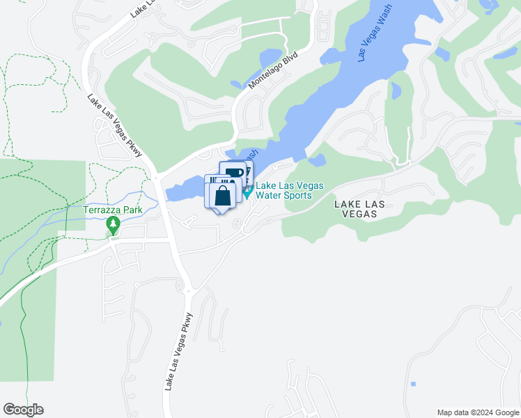 map of restaurants, bars, coffee shops, grocery stores, and more near 26 Promenade Isle Lane in Henderson