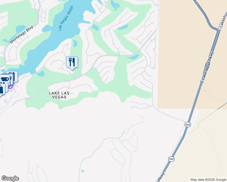 map of restaurants, bars, coffee shops, grocery stores, and more near 12 Strada Caruso in Henderson