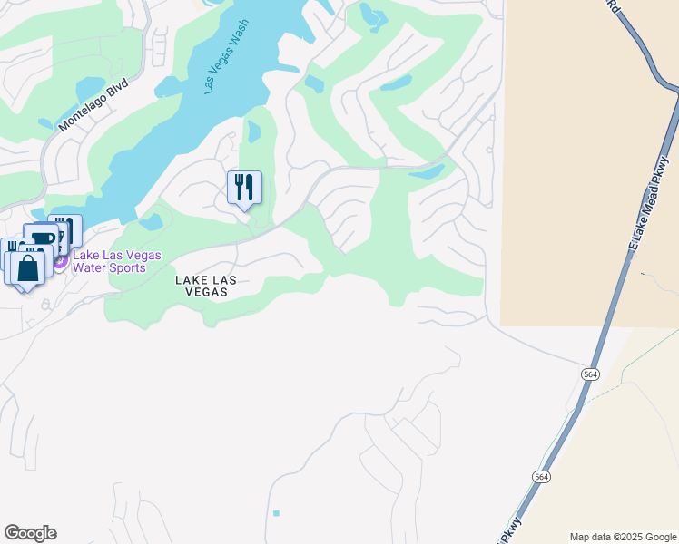 map of restaurants, bars, coffee shops, grocery stores, and more near 100 Strada Di Circolo in Henderson