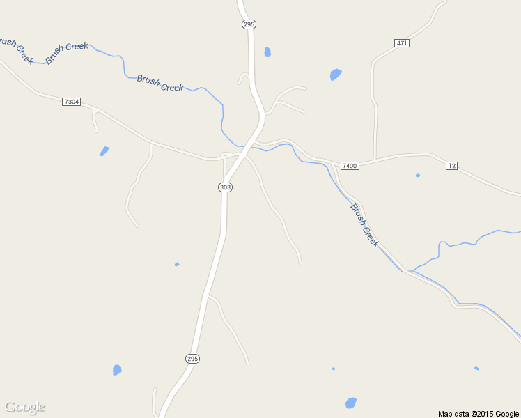 map of restaurants, bars, coffee shops, grocery stores, and more near Highway 295 in Hindsville