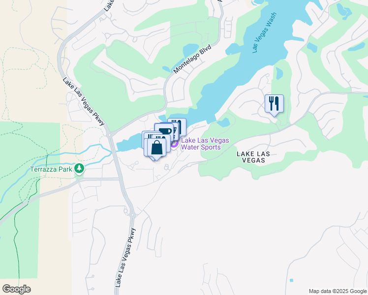 map of restaurants, bars, coffee shops, grocery stores, and more near 14 Heron Harbour Drive in Henderson