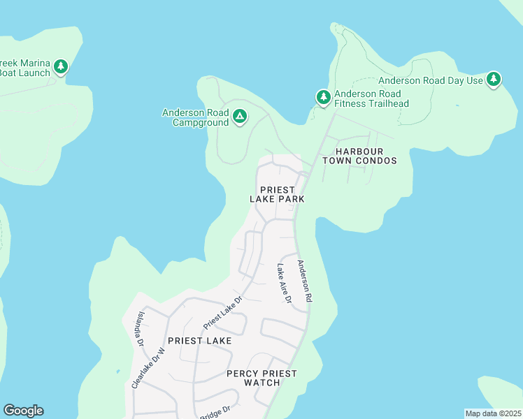 map of restaurants, bars, coffee shops, grocery stores, and more near 3880 Priest Lake Drive in Nashville