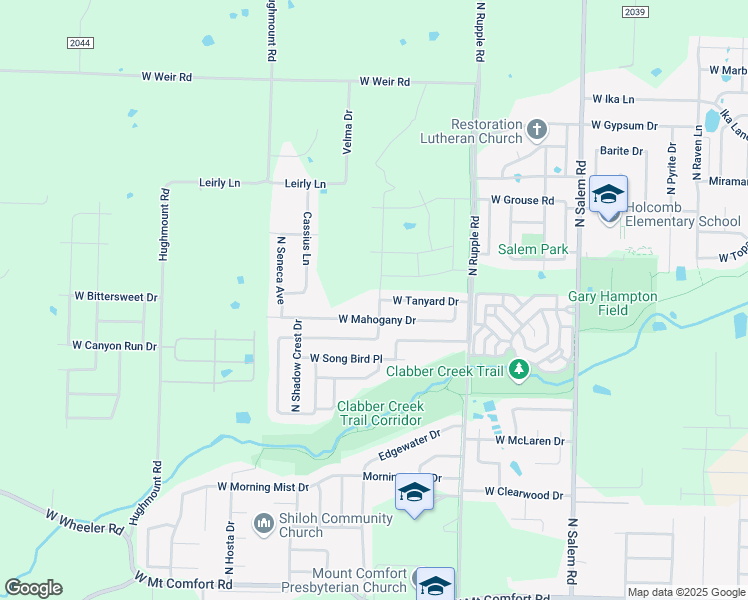 map of restaurants, bars, coffee shops, grocery stores, and more near 2781 Whistle Post Drive in Fayetteville