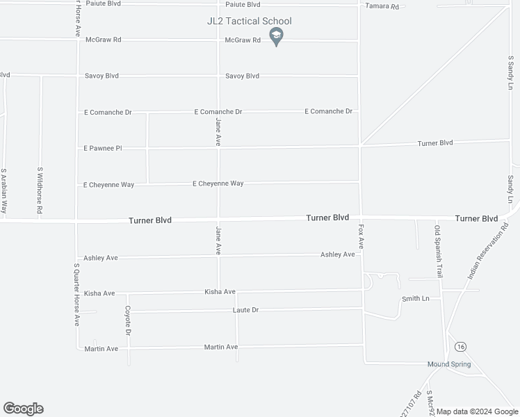 map of restaurants, bars, coffee shops, grocery stores, and more near 4630 Turner Boulevard in Pahrump