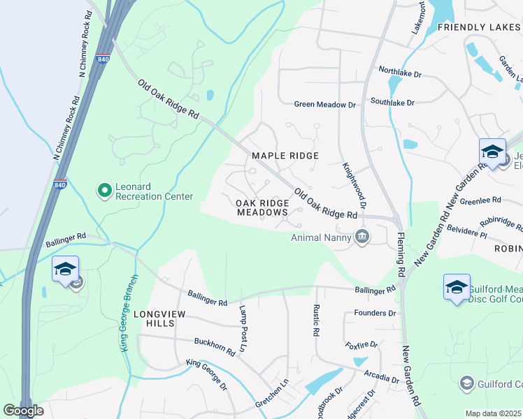 map of restaurants, bars, coffee shops, grocery stores, and more near 1021 Harvest Time Way in Greensboro
