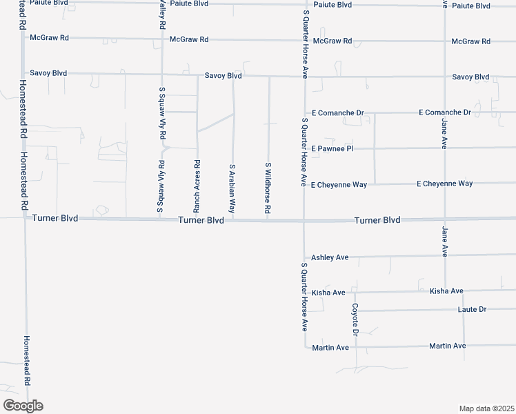map of restaurants, bars, coffee shops, grocery stores, and more near 7950 South Wildhorse Road in Pahrump