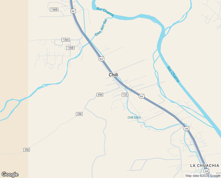 map of restaurants, bars, coffee shops, grocery stores, and more near 12 County Road 456 in Hernandez