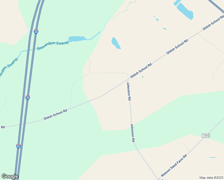 map of restaurants, bars, coffee shops, grocery stores, and more near Shiloh School Road in Nash County