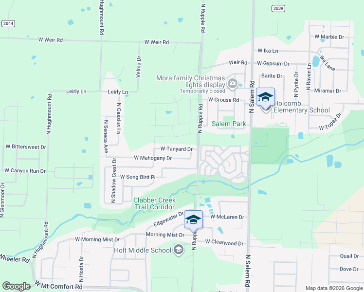 map of restaurants, bars, coffee shops, grocery stores, and more near 3768 West Tanyard Drive in Fayetteville