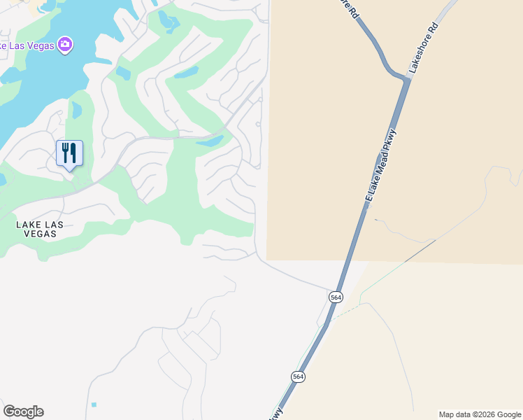 map of restaurants, bars, coffee shops, grocery stores, and more near 16 Placa Santa Maria Court in Henderson