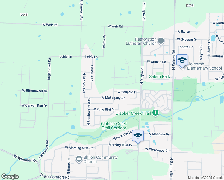 map of restaurants, bars, coffee shops, grocery stores, and more near 2795 Whistle Post Drive in Fayetteville