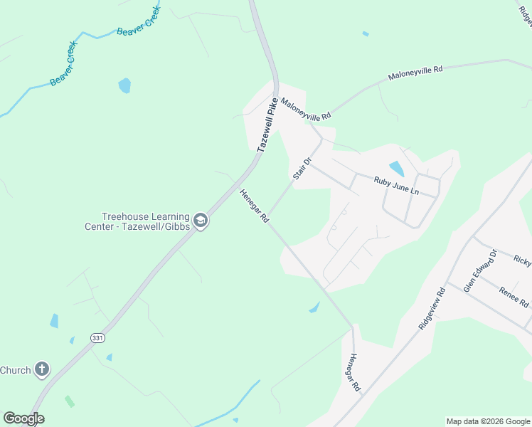 map of restaurants, bars, coffee shops, grocery stores, and more near 7005 Stair Drive in Corryton