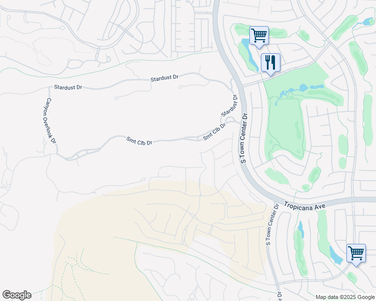 map of restaurants, bars, coffee shops, grocery stores, and more near 10972 Horizon Ledge Avenue in Summerlin South