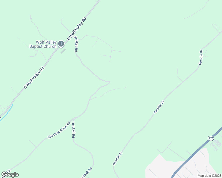 map of restaurants, bars, coffee shops, grocery stores, and more near 136 Frank Williams Lane in Heiskell