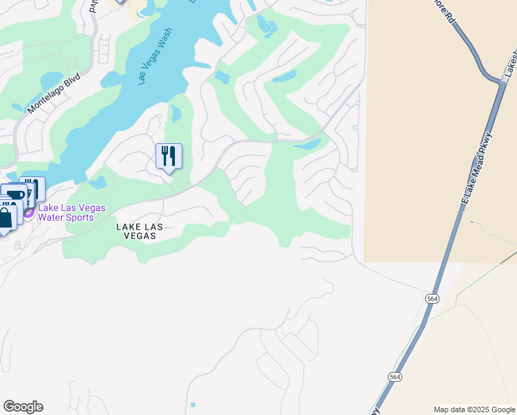 map of restaurants, bars, coffee shops, grocery stores, and more near 100 Strada Di Circolo in Henderson