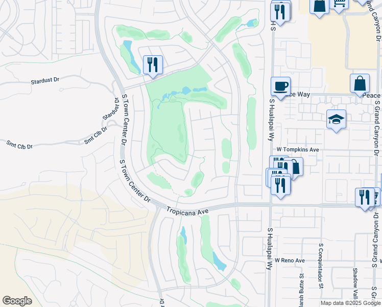 map of restaurants, bars, coffee shops, grocery stores, and more near 4719 Riva De Romanza Street in Las Vegas