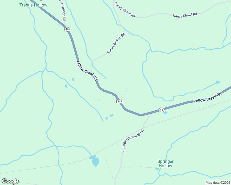 map of restaurants, bars, coffee shops, grocery stores, and more near 1316 Yellow Creek Road in Dickson