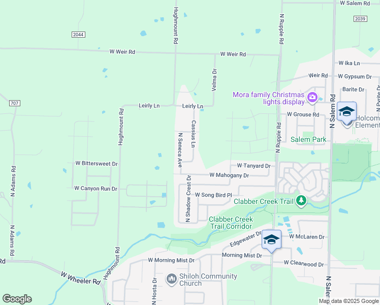 map of restaurants, bars, coffee shops, grocery stores, and more near 2800 Cassius Lane in Fayetteville