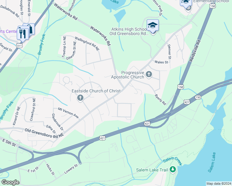 3313 Old Greensboro Road, WinstonSalem NC Walk Score