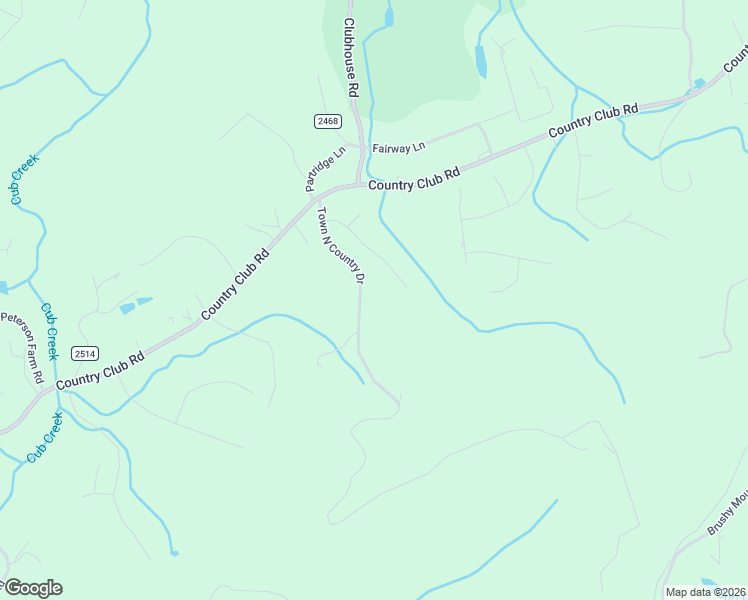 map of restaurants, bars, coffee shops, grocery stores, and more near 415 Town N Country Drive in Wilkesboro