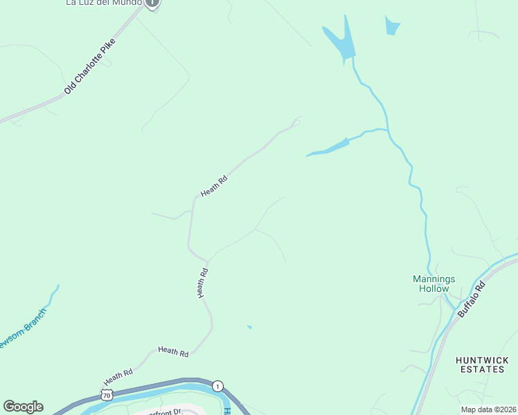 map of restaurants, bars, coffee shops, grocery stores, and more near 4651 Heath Road in Nashville