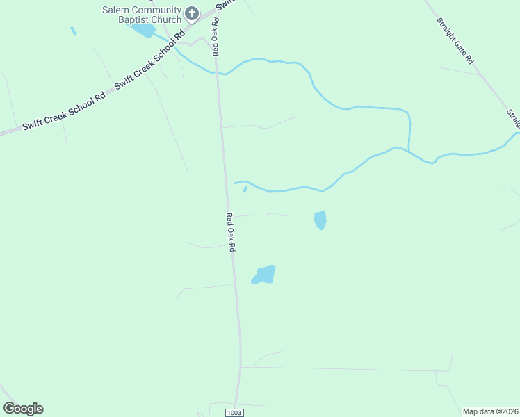 map of restaurants, bars, coffee shops, grocery stores, and more near 10905 Red Oak Road in Whitakers