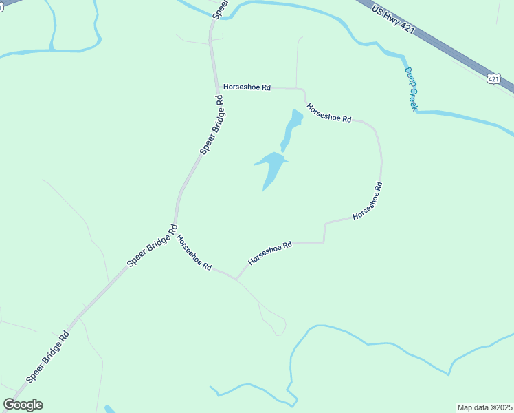 map of restaurants, bars, coffee shops, grocery stores, and more near Horseshoe Road in Yadkin County