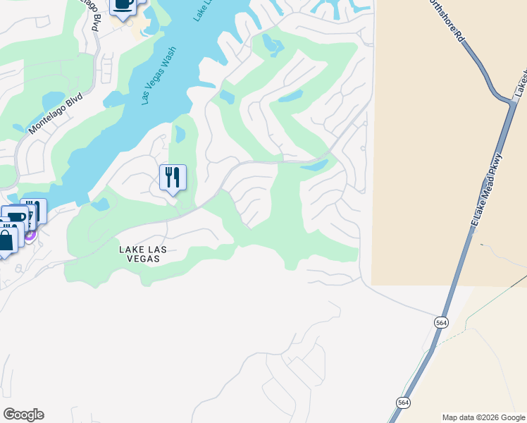 map of restaurants, bars, coffee shops, grocery stores, and more near 9 Carmenere Court in Henderson