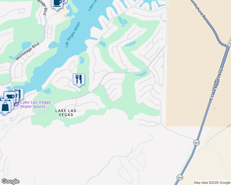 map of restaurants, bars, coffee shops, grocery stores, and more near 10 Carmenere Court in Henderson