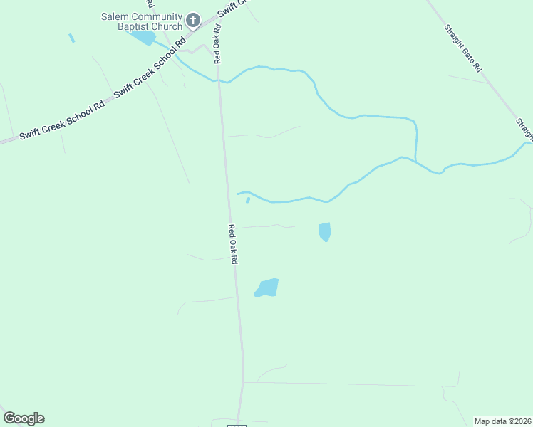 map of restaurants, bars, coffee shops, grocery stores, and more near 10905 Red Oak Road in Whitakers