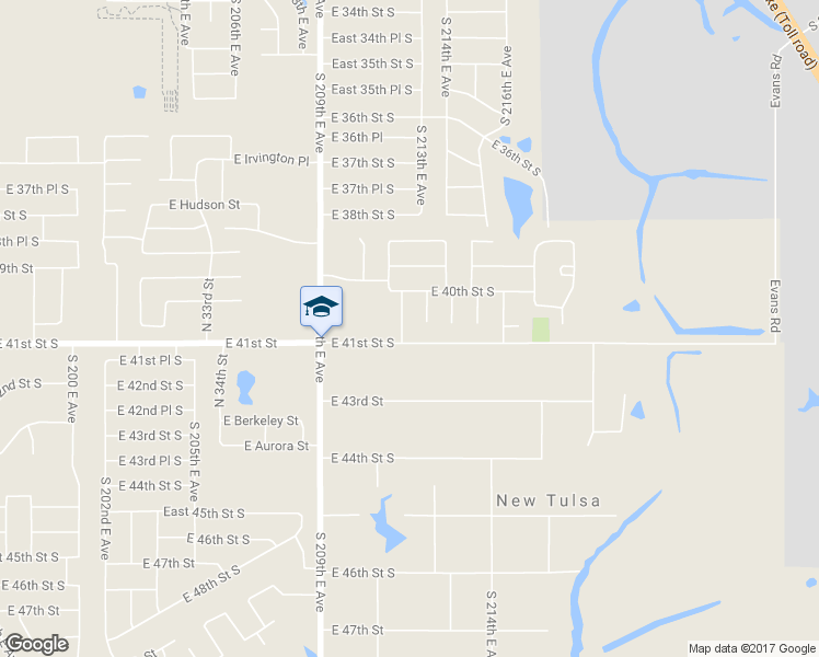 map of restaurants, bars, coffee shops, grocery stores, and more near 4071 South 211th East Avenue in Broken Arrow