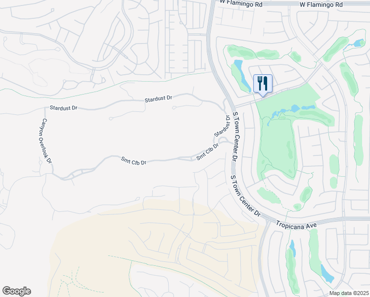 map of restaurants, bars, coffee shops, grocery stores, and more near 10998 Summit Club Dr in Las Vegas