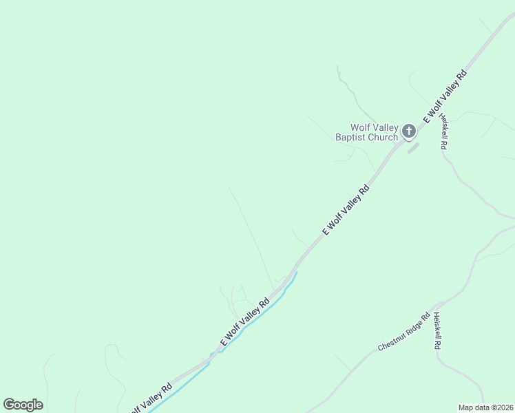 map of restaurants, bars, coffee shops, grocery stores, and more near 166 Nolan Lane in Heiskell