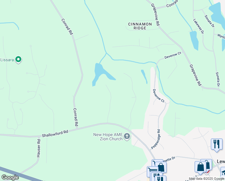 map of restaurants, bars, coffee shops, grocery stores, and more near 91 Beechwood Drive in Lewisville