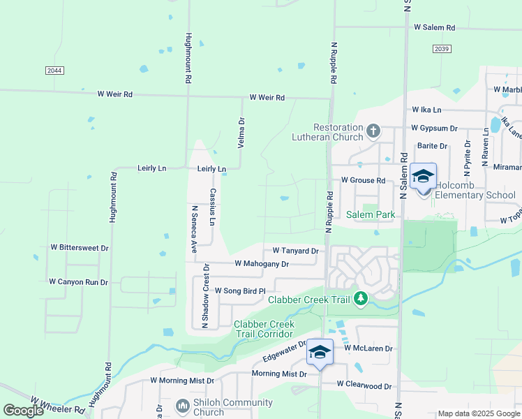 map of restaurants, bars, coffee shops, grocery stores, and more near 2795 North Whistle Post Drive in Fayetteville