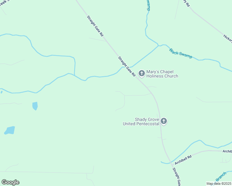 map of restaurants, bars, coffee shops, grocery stores, and more near 5401 Bakers Drive in Whitakers