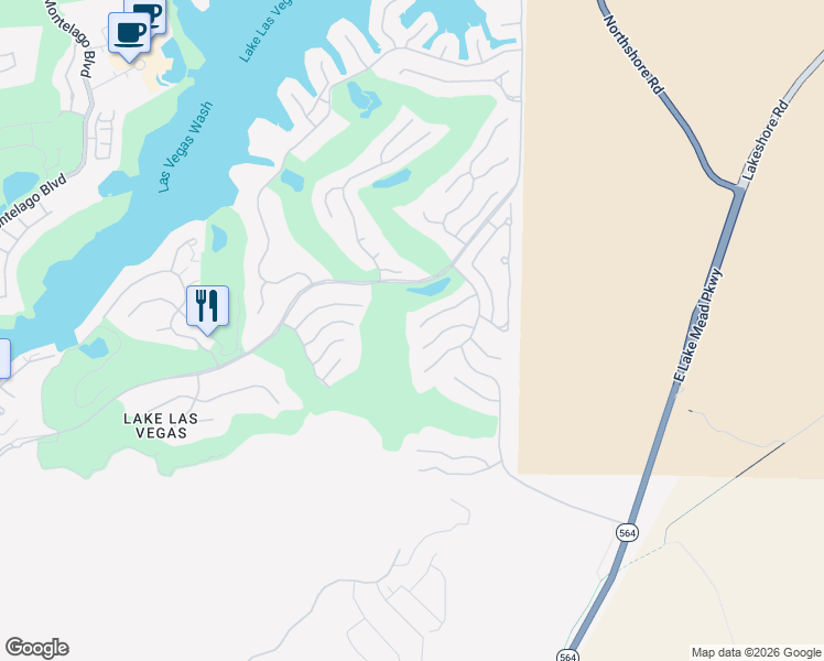 map of restaurants, bars, coffee shops, grocery stores, and more near 2 Sardana Court in Henderson
