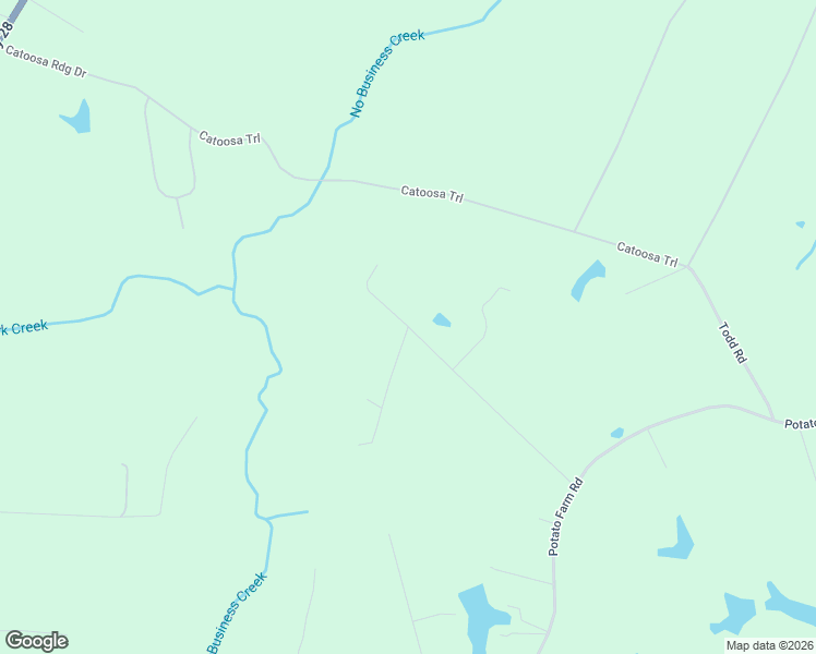 map of restaurants, bars, coffee shops, grocery stores, and more near 2 Thompson Road in Crossville
