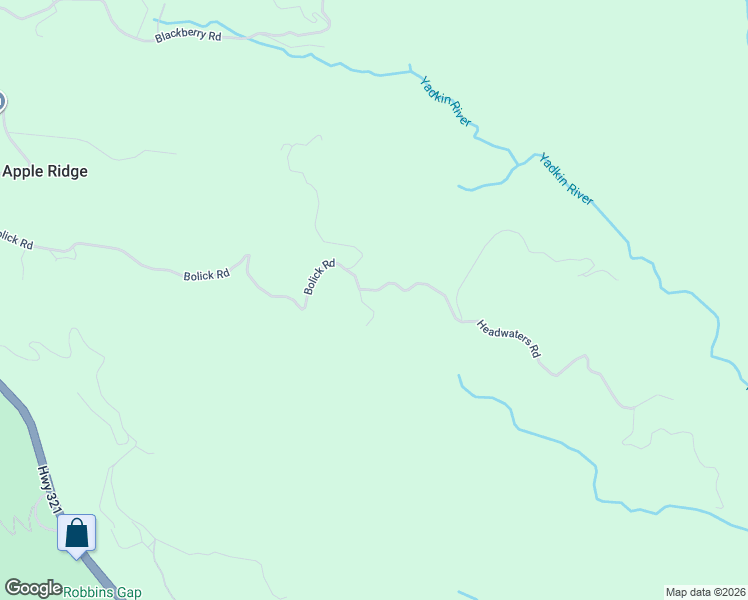 map of restaurants, bars, coffee shops, grocery stores, and more near 4216 Bolick Road in Lenoir