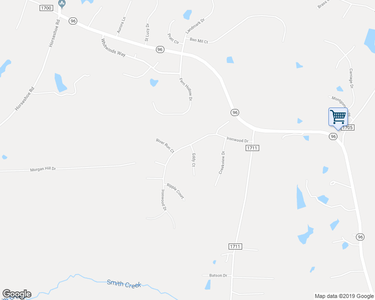 map of restaurants, bars, coffee shops, grocery stores, and more near 3842 Ironwood Drive in Franklinton