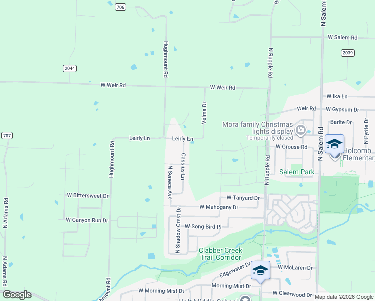 map of restaurants, bars, coffee shops, grocery stores, and more near 2959 North Cassius Lane in Fayetteville
