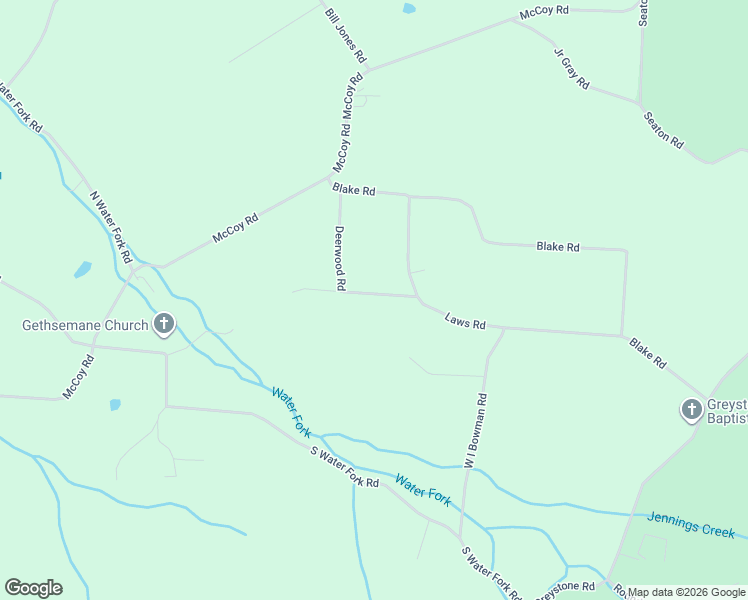 map of restaurants, bars, coffee shops, grocery stores, and more near 315 Deerwood Road in Greeneville