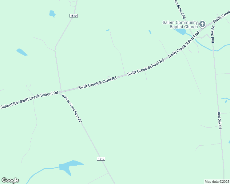 map of restaurants, bars, coffee shops, grocery stores, and more near 3680 Swift Creek School Road in Whitakers