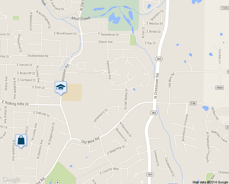 map of restaurants, bars, coffee shops, grocery stores, and more near 2625 North Warwick Drive in Fayetteville