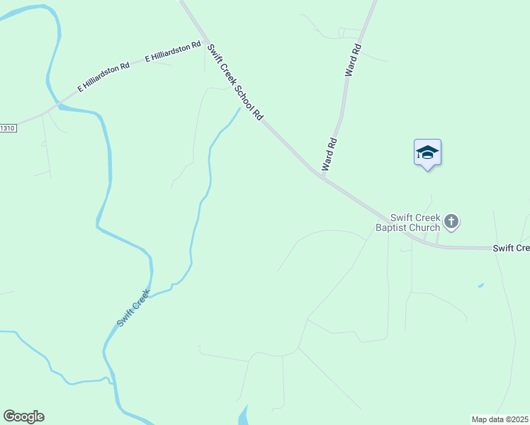 map of restaurants, bars, coffee shops, grocery stores, and more near 10218 Griffin Farm Road in Whitakers