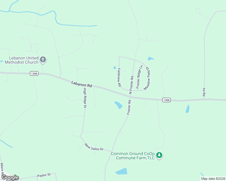 map of restaurants, bars, coffee shops, grocery stores, and more near 5601 West Lebanon Road in Mebane