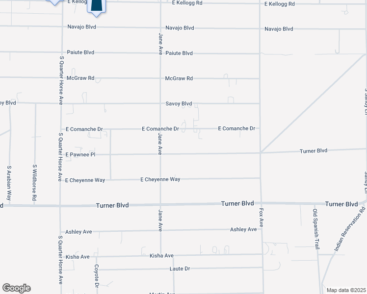 map of restaurants, bars, coffee shops, grocery stores, and more near 4600 Pawnee Place in Pahrump