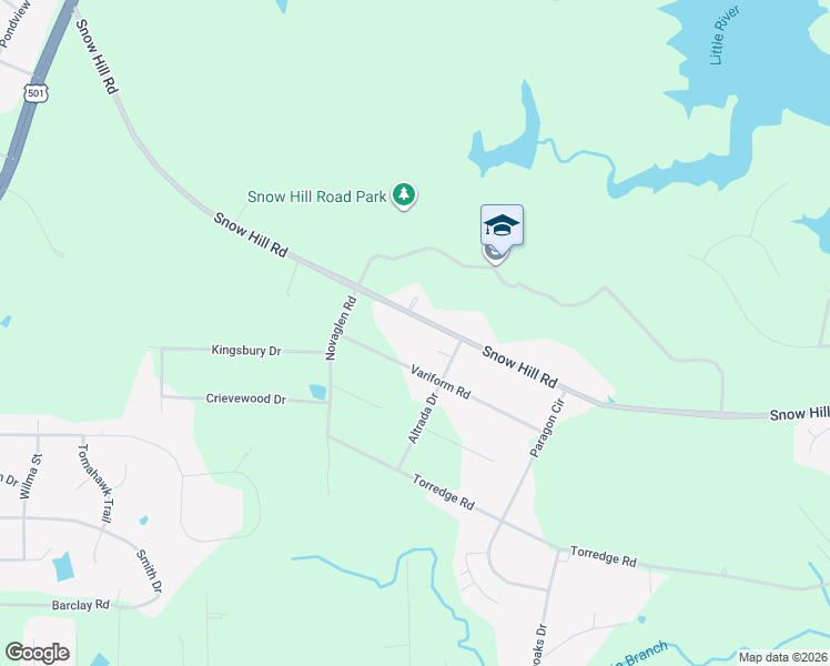 map of restaurants, bars, coffee shops, grocery stores, and more near 912 Snow Hill Road in Durham