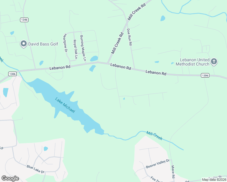 map of restaurants, bars, coffee shops, grocery stores, and more near 1300 Sundown Drive in Mebane